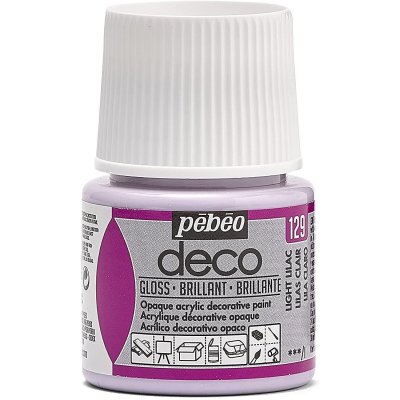 PEBEO Peinture P.BO D&eacute;co - Brillant - 45 ml Violet Lilas Clair