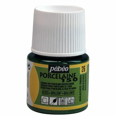 PEBEO Peinture porcelaine P&eacute;b&eacute;o 150 Brillant Malachite N&deg;26