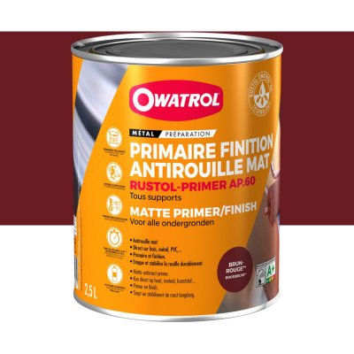 OWATROL Peinture primaire et finition mat antirouille - RUSTOL PRIMER AP 60
