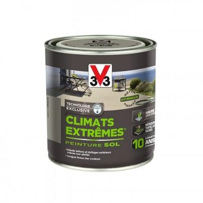 V33 Peinture sol exterieur Climats extremes - Satin schiste - 2.5L