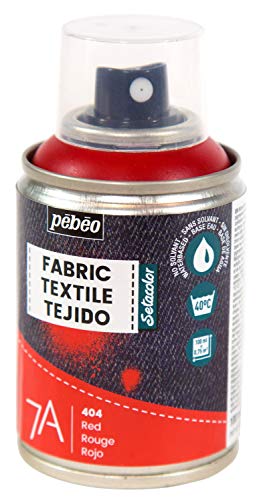 PEBEO Peinture textile en bombe - 100 ml Rouge
