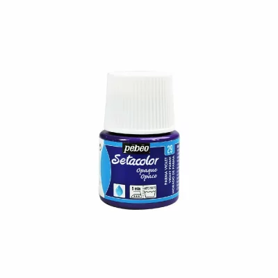 PEBEO Peinture textile setacolor opaque - violet - 45 ml 295-029
