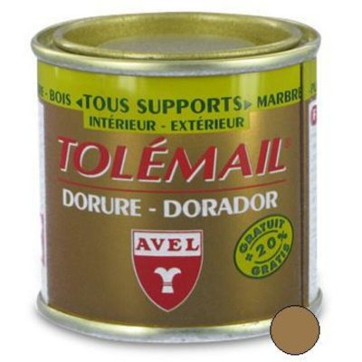 AVEL Peinture Tol&eacute;mail dorure  Louis XIII - 50 ml - Or pale