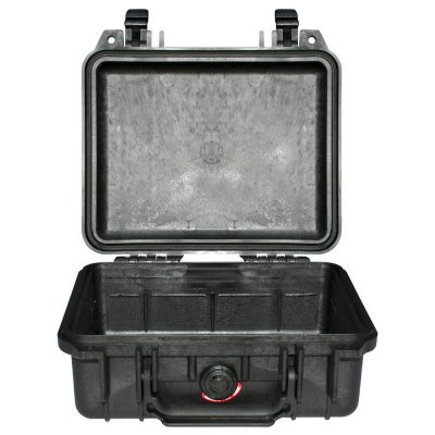 PELI  1200 BK flight case sans mousse 270 x 246 x 124 mm