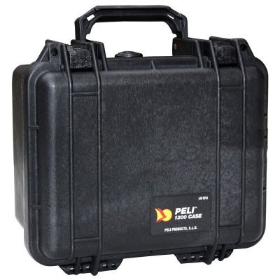 PELI  1300 BK flight case sans mousse 270 x 246 x 174 mm