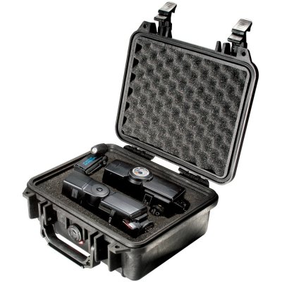 PELI  Valise  Case 1200 Noire + Mousse