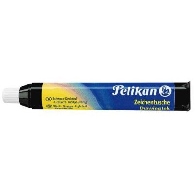 PELIKAN  - 1x tube encre de chine a, 9 ml noir n&deg;17 201400