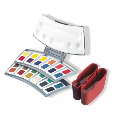 PELIKAN  Bo&icirc;te de couleurs aquarelles d'&eacute;tudes 725 D/24,