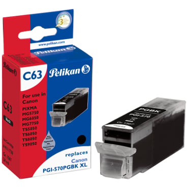 GENERIQUE Pelikan C63 Cartouche d'encre 1 pi&egrave;ce(s) Compatible Noir