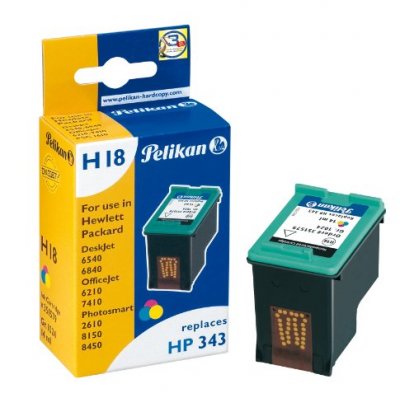 PELIKAN  Cartouche d'encre pour HP DESKJET 5740 (343/8766EE) - Couleur
