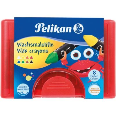 PELIKAN  Crayon de cire &eacute;pais 665/8 D, triangulaire,r&eacute;sistant