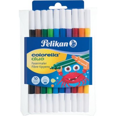 PELIKAN - Feutres, 973172, Multicolore, 10 Unit&eacute; (Lot de 1)