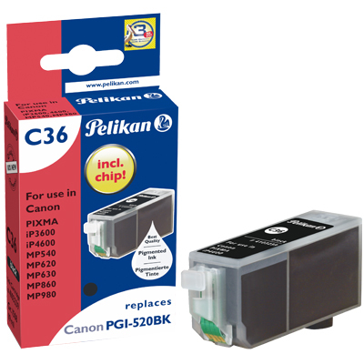PELIKAN  Ink Cartridge cartouche d'encre 1 pi&egrave;ce(s) Noir