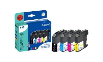 PELIKAN  PromoPack P35 cartouche d'encre Noir, Cyan, Magenta, Jaune