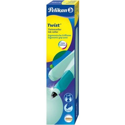 PELIKAN  Stylo roller Twist Neo Mint, menthe - Lot de 2