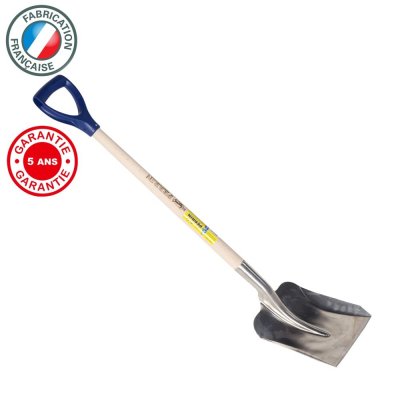 PERRIN Pelle &agrave; neige auto alu  manche bois L.90 cm
