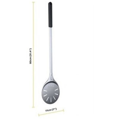 Pelle ronde pour four &agrave; pizza Ooni Turning UU-P09400 Argent et Noir
