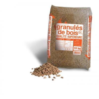 WOODSTOCK Pellet 100% r&eacute;sineux de qualit&eacute; sup&eacute;rieur 15kg