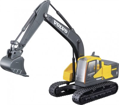 BBURAGO Pelleteuse  volvo e215c new holland 1:50 noir et jaune