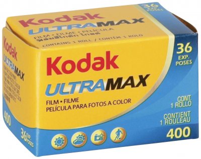 KODAK Pellicule couleur 35mm  Ultramax 400iso 36poses
