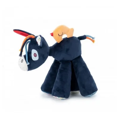 LILLIPUTIENS Peluche d'activit&eacute;s sonore Ignace au galop (26 cm)
