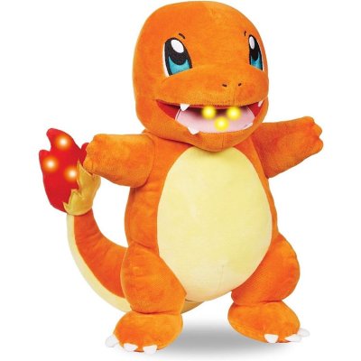 POKéMON Peluche Douce Charmander Pokemon Flame Action avec Lumi&egrave;res et sons