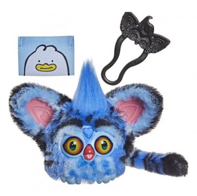 HASBRO Peluche interactive Furby Furblets K-Pop Demon Hunters Derpy le tigre