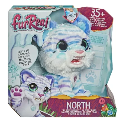 Peluche interactive Furreal Friends North Le Tigre Polaire