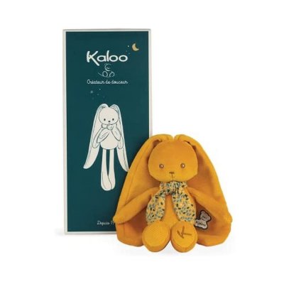 KALOO Peluche Lapinoo pantin lapin ocre (25 cm) 