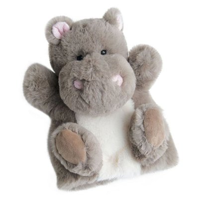 HISTOIRE D OURS Peluche Marionnette hippo Multicolore Histoire D'Ours