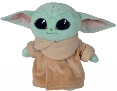 SIMBA Peluche Star Wars The Mandalorian The Child b&eacute;b&eacute; Yoda 25 cm 
