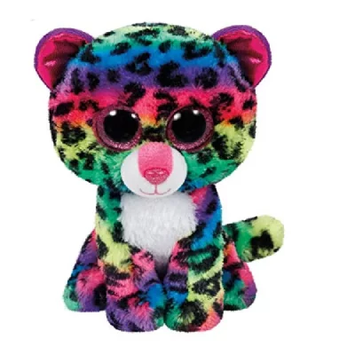 TY Peluche  Beanie Boo's Small Dot le L&eacute;opard 15 cm