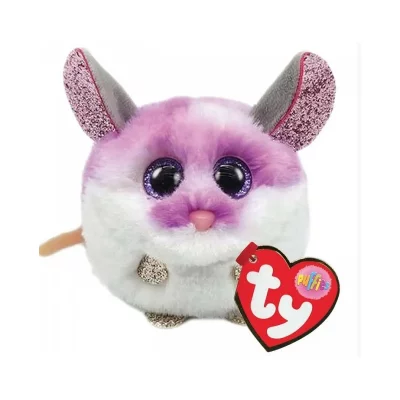 TY Peluche  Puffies Colby la souris Multicolore