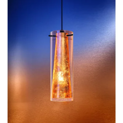 EGLO Pendant la lumi&egrave;re pinto gold lumi&egrave;re noire, or &Oslash;11cm h: 110cm