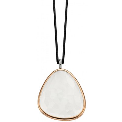 TI SENTO pendentif  6724WM - pendentif Noir et Blanc Femme