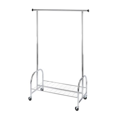 Penderie mobile Profi - H.185 cm - 121 x 52 x 185 - Argent