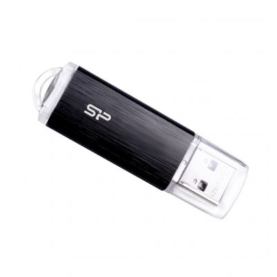 SILICON POWER Pendrive  SP008GBUF2U02V1K 8 GB USB 2.0 Noir 