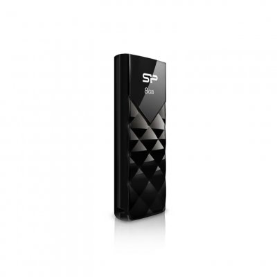 SILICON POWER Pendrive  SP008GBUF2U03V1K 8 GB USB 2.0 Noir