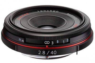PENTAX  40mm f/2.8 SP HD AL Limited DA Noir