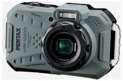 PENTAX  Appareil Photo Etanche WG-1000 Olive