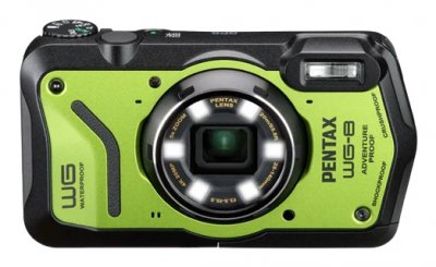 PENTAX  Appareil Photo Etanche WG-8 Vert