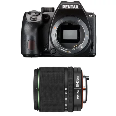 PENTAX  appareil photo reflex kf noir + 18-135 wr