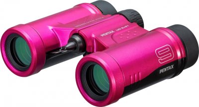 PENTAX  jumelles ud 9x21 pink