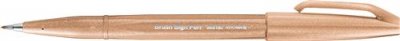 PENTEL  Arts arts Stylo Feutre Brush Sign Pen Ses 15, Brun