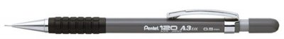 PENTEL  Hi-Graph Porte-Mine 0,5 mm Canon Fixe de 4 mm Gris