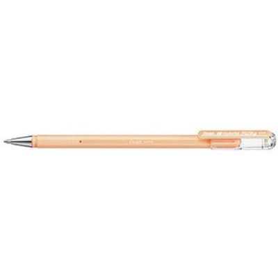 PENTEL  K108-P Hybrid Milky Stylo Roller Encre Gel Pastel Orange