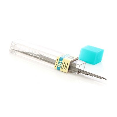 PENTEL  Lot de 12 Etuis de 12 mines HI-POLYMER SUPER 0,7 mm HB noir