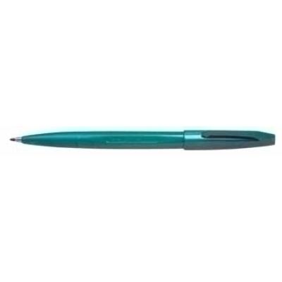 PENTEL  Lot de 12 S520 Sign Pen Stylo feutre &agrave; Pointe fibre fine Vert