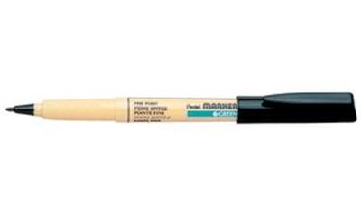 GENERIQUE PENTEL Lot de 3 Marqueurs pour textiles GREEN-LABEL NM10 Noir