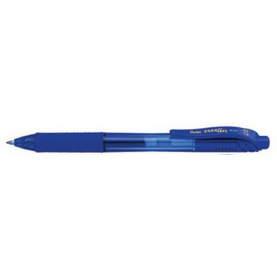 PENTEL  Lot de 3 Rollers encre gel liquide EnerGel-X BL110, bleu